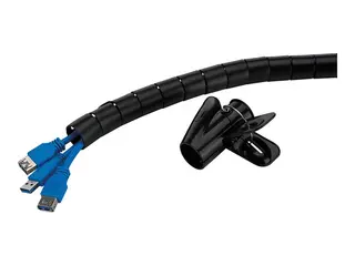 Neomounts - Kabelstyringsmuffe for 1-5 cables, universal - svart - 2 m