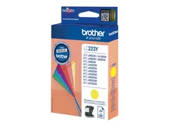 Brother LC223Y - Gul - original - blekkpatron for Brother DCP-J4120DW, DCP-J562DW, MFC-J4420DW, MFC-J4625DW, MFC-J5320DW, MFC-J5625DW