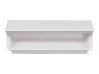 Ergotron CareFit Pro - Monteringskomponent (monteringsmaskinvare, utvidelse av arbeidsflate) medisinsk - hvit - vognmonterbar - for P/N: C52-1201-1, C52-2201-1