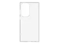 KEY Silicone - Baksidedeksel for mobiltelefon bl&#248;t termoplastpolyuretan (TPU) - blank - for Samsung Galaxy S23 Ultra