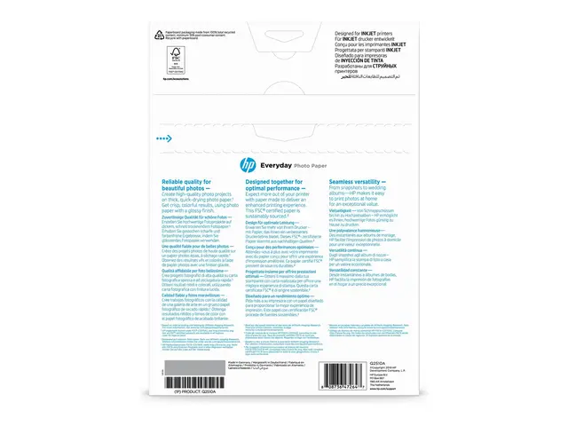 HP Everyday Photo Paper - Blank A4 (210 x 297 mm) 200 g/m² 100 ark...