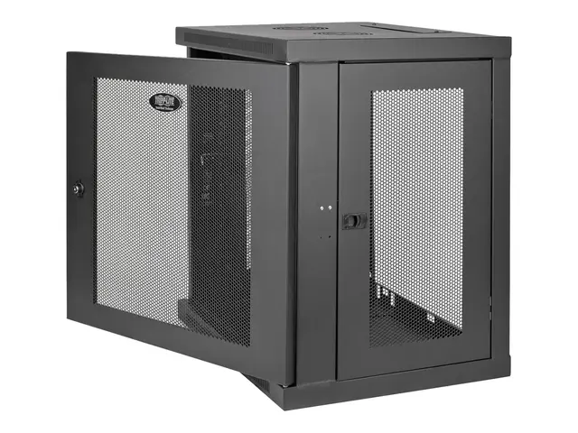 Eaton Tripp Lite Series 12U Wall Mount Rack Enclosure Server Cabin...
