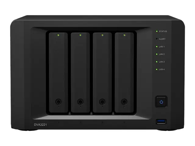 Synology Deep Learning NVR DVA3221 - NVR - 32 kanaler - med nettverk
