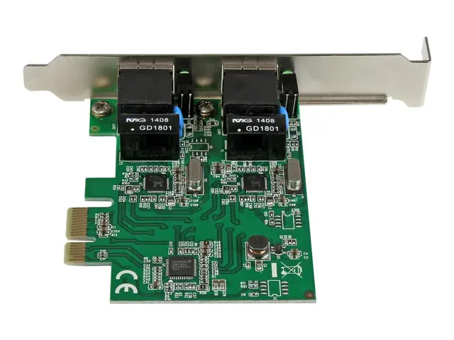 StarTech.com Dual Port Gigabit PCI Express Server Network Adapter ...