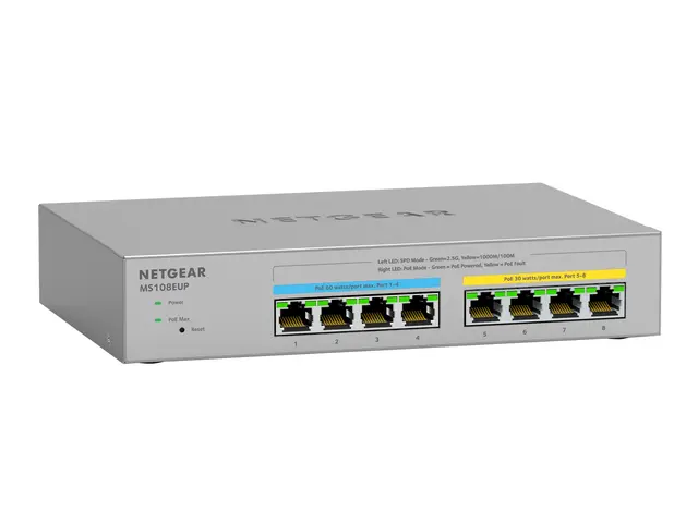NETGEAR Plus MS108EUP - Switch Styrt 4 x 100/1000/2.5G (PoE++) + (...