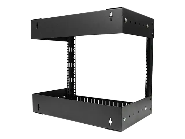 Startech 8U 19" Wall Mount Network Rack, Adjustable Depth 12-20" 2...