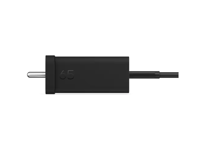 HP GaN Wall Charger - USB-C-strømadapter AC 115/230 V 65 watt svart