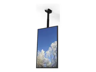 HI-ND - Monteringssett (hylster) portrett - for flatpanel - svart - skjermst&#248;rrelse: 43&quot; - takmonterbar