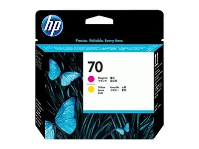 HP 70 - Gul, magenta skriverhode for DesignJet HD Pro MFP, T120, Z...