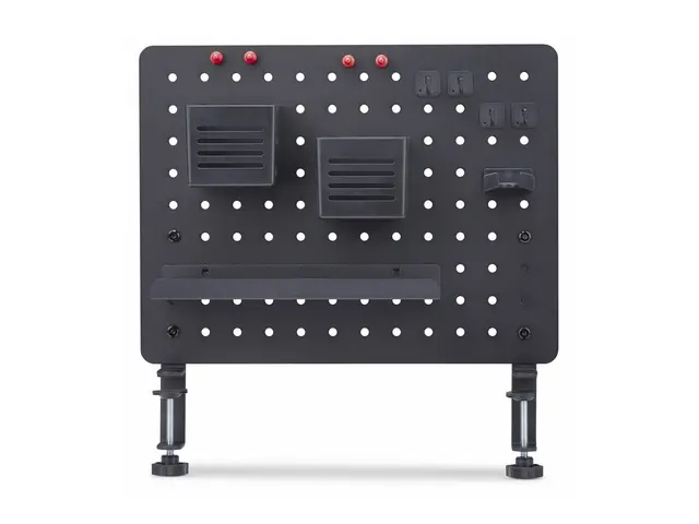 StarTech.com Clamp-On Pegboard with Accessories, 16.5 x 12.5in (42...