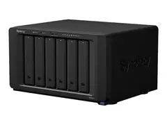 Synology Disk Station DS1621+ - NAS-server 6 br&#248;nner - SATA 6Gb/s - RAID 0, 1, 5, 6, 10, JBOD - RAM 4 GB - Gigabit Ethernet - iSCSI st&#248;tte