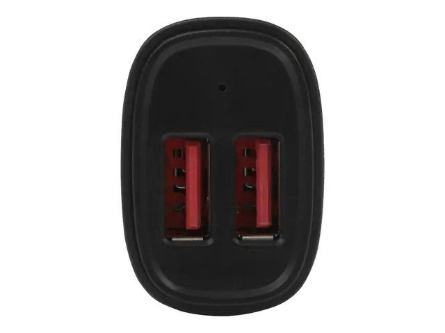 Startech Dual Port USB Car Charger - High Power 24W/4.8A Black 2-P...