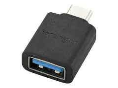 Kensington CA1010 - USB-adapter 24 pin USB-C (hann) til USB-type A (hunn) - 5 V - 3 A - halogenfri, formst&#248;pt - svart
