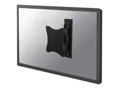 Neomounts FPMA-W810 - Brakett - full bevegelse for LCD-skjerm - svart - skjermstørrelse: 10"-27" - veggmonterbar