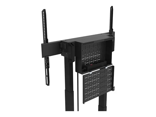 Neomounts FL55-875BL1 - Vogn motorisert for LCD-skjerm låsbar stål...