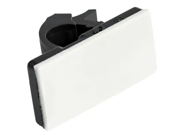 StarTech.com 100 Adhesive Cable Management Clips Black, Network/Et...