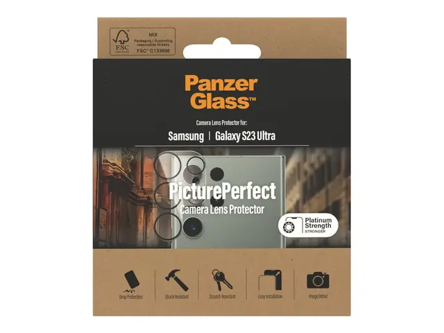 PanzerGlass PicturePerfect - Linsebeskytter for mobiltelefon ramme...