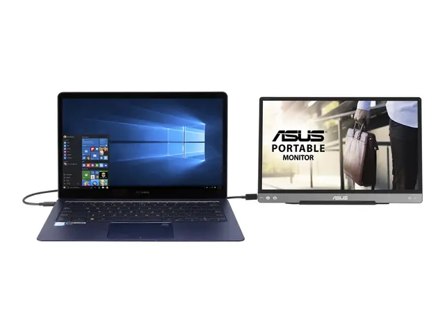 ASUS ZenScreen MB14AC - LED-skjerm - 14" - portabel - 1920 x 1080 ...