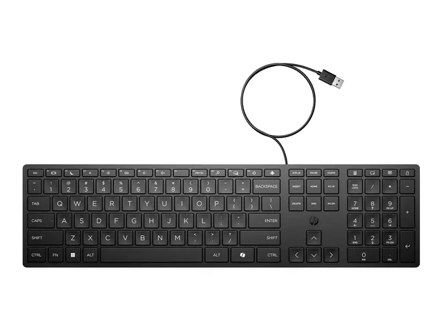 HP Desktop 320K - Tastatur - USB - Pan Nordic - Smart Buy