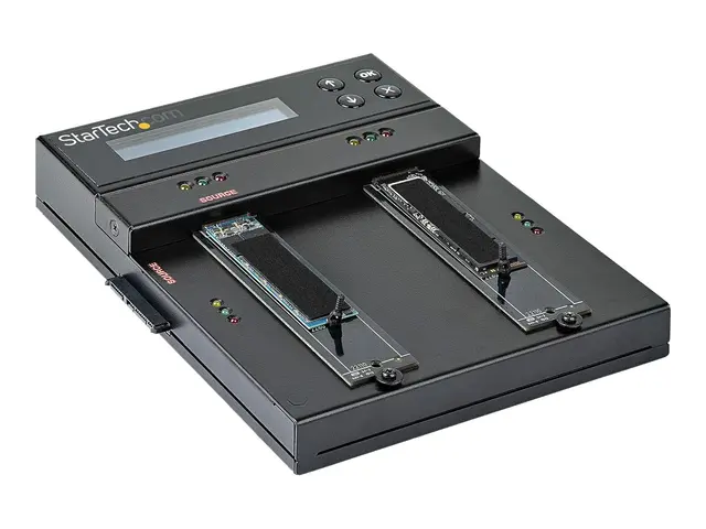 StarTech.com Standalone M.2 SATA & NVMe Duplicator and Eraser, HDD...
