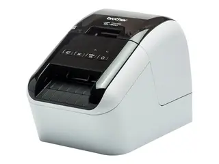 Brother QL-800 - Etikettskriver - tofarget (monokrom) direktetermisk - Rull (6,2 cm) - 300 x 600 dpi - inntil 93 etiketter/min - USB 2.0 - kutter - svart, hvit