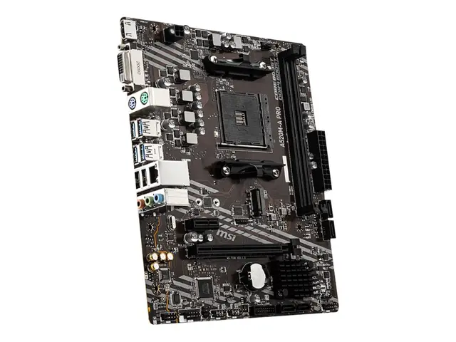 MSI A520M-A PRO - Hovedkort micro ATX Socket AM4 AMD A520 Chipset ...