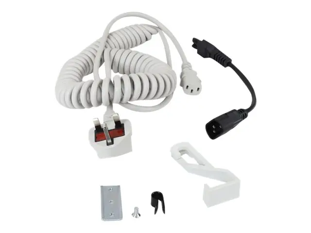 Ergotron Coiled Extension Cord Accessory Kit - Strømkabelsett - 2....