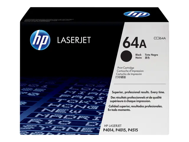 HP 64A - Svart - original - LaserJet - tonerpatron (CC364A) - for ...