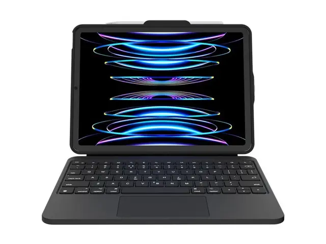 Deqster Prime - Tastatur og folioveske (keyboard) - med styrepute ...