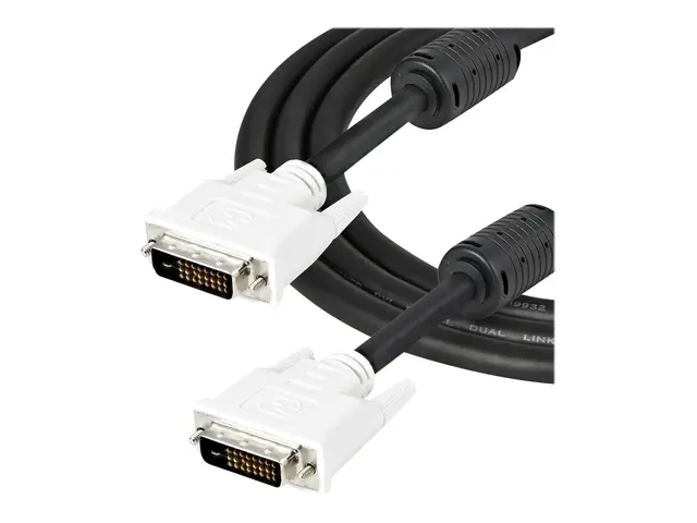 StarTech.com 2m DVI-D Dual Link Cable - Male to Male DVI-D Digital...