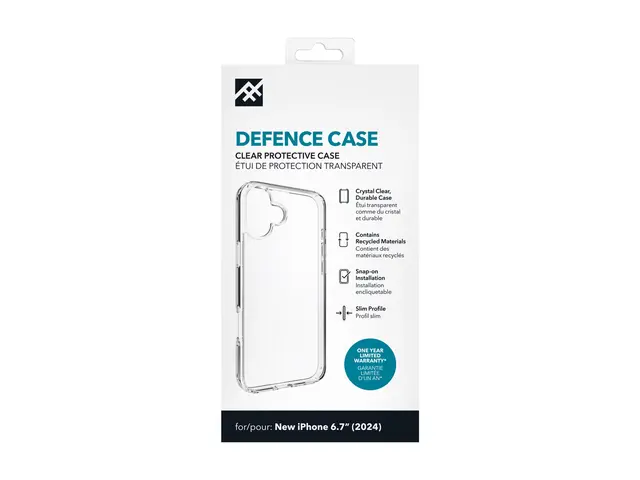 iFrogz Defence - Baksidedeksel for mobiltelefon blank Apple iPhone...
