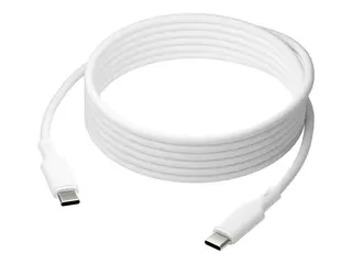 dbramante1928 IT - USB-kabel - 24 pin USB-C (hann) til 24 pin USB-C (hann) 3 m - USB Power Delivery (100 W) - hvit