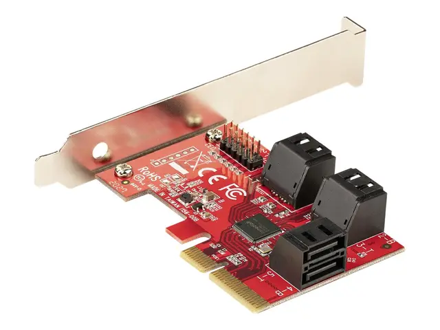 StarTech.com SATA PCIe Card, 6 Port Expansion card, 6Gbps Low/Full...