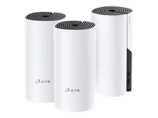 TP-Link DECO M4 - Wi-Fi-system (3 rutere) maske 1GbE Wi-Fi 5 Dobbe...