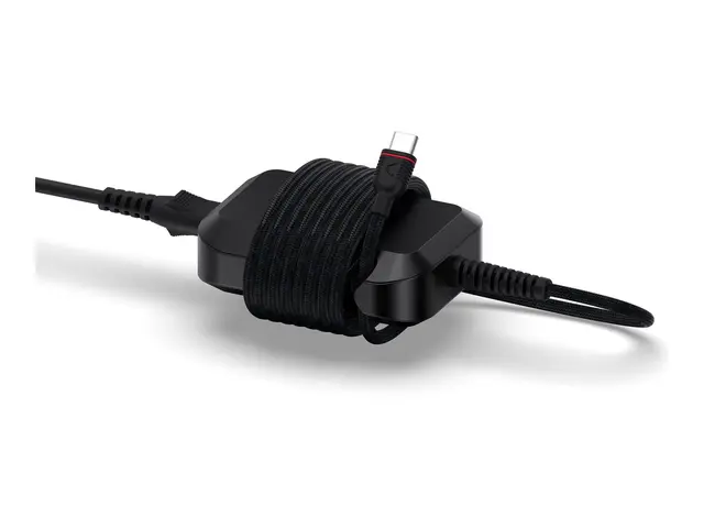 Unisynk - USB-C-strømadapter bærbarlader AC 90-264 V 65 watt svart