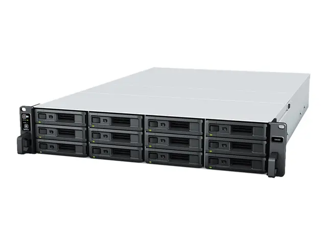 Synology SA6400 - NAS-server 12 brønner kan monteres i rack RAID 0...
