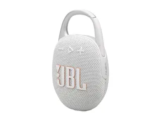 JBL Clip 5 - Høyttaler - for bærbar bruk trådløs - Bluetooth - Appstyrt - 7 watt - hvit