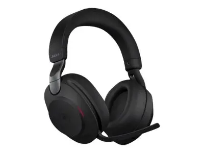 Jabra Evolve2 85 MS Stereo - Hodesett - full størrelse - Bluetooth...