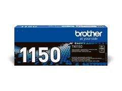 Brother TN1150 - Svart - original - boks tonerpatron - for Brother DCP-L1640W, DCP-L1642W, HL-L1240W, HL-L1242W