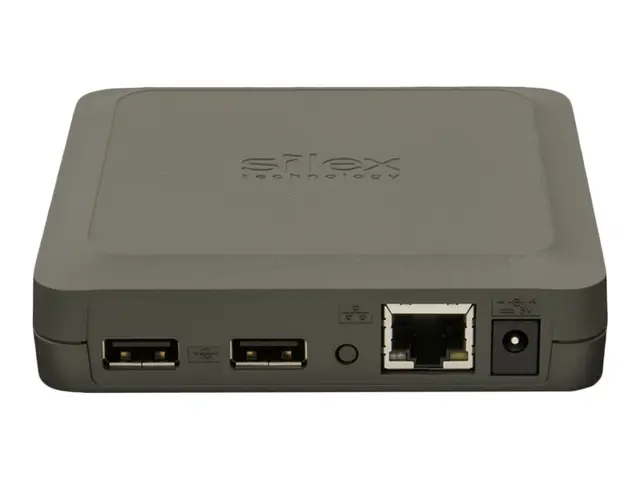 Silex DS-510 - Enhetsserver 2 porter 1GbE, USB 2.0