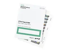 HPE LTO-8 Ultrium RW Bar Code Label Pack Strekkodeetiketter