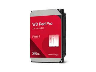 WD Red Pro WD260KFGX - Harddisk - Enterprise 26 TB - intern - 3.5" - SATA 6Gb/s - 7200 rpm - buffer: 512 MB