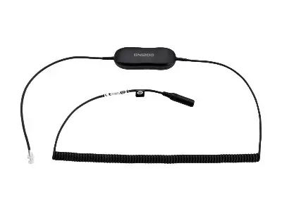 Jabra GN1200 - Hodesettadapter - RJ-9 hann til minijakk hunn - 2 m