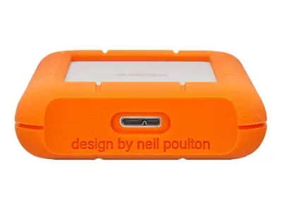 LaCie Rugged Mini - Harddisk 4 TB ekstern (bærbar) USB 3.0 5400 rp...