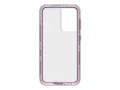 LifeProof NËXT - Baksidedeksel for mobiltelefon 50 % resirkulert plast, sølvfosfatglass - napa (klar/lavendel) - for Samsung Galaxy S21 5G