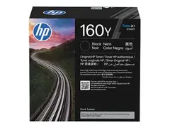 HP 160Y - Ekstra høy ytelse - svart - original LaserJet - boks - tonerpatron (W1600Y)