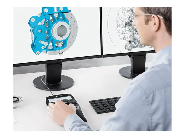 3Dconnexion SpaceMouse Enterprise - 3D-mus - 31 knapper - kablet -...
