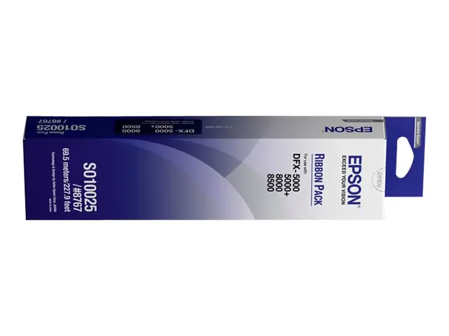 Epson 8767 - Svart - etterfyll for skrivertøybånd - for DFX 5000, ...