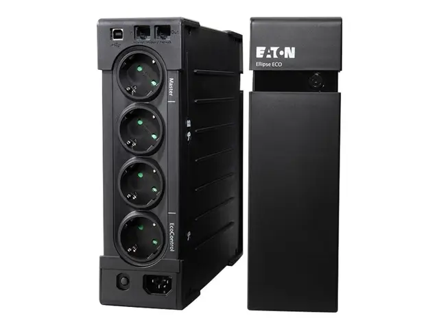 Eaton Ellipse ECO 650 USB DIN - UPS (rackmonterbar/ekstern) - AC 2...