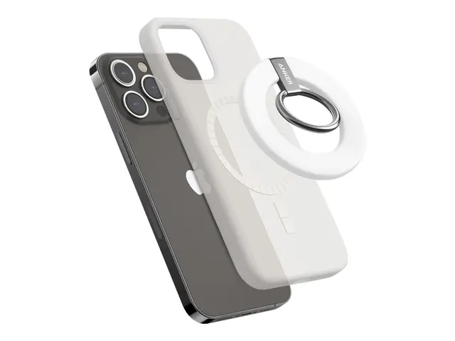 Anker 610 - Fingergrep/stativ for mobiltelefon MagGo dolomitthvit ...